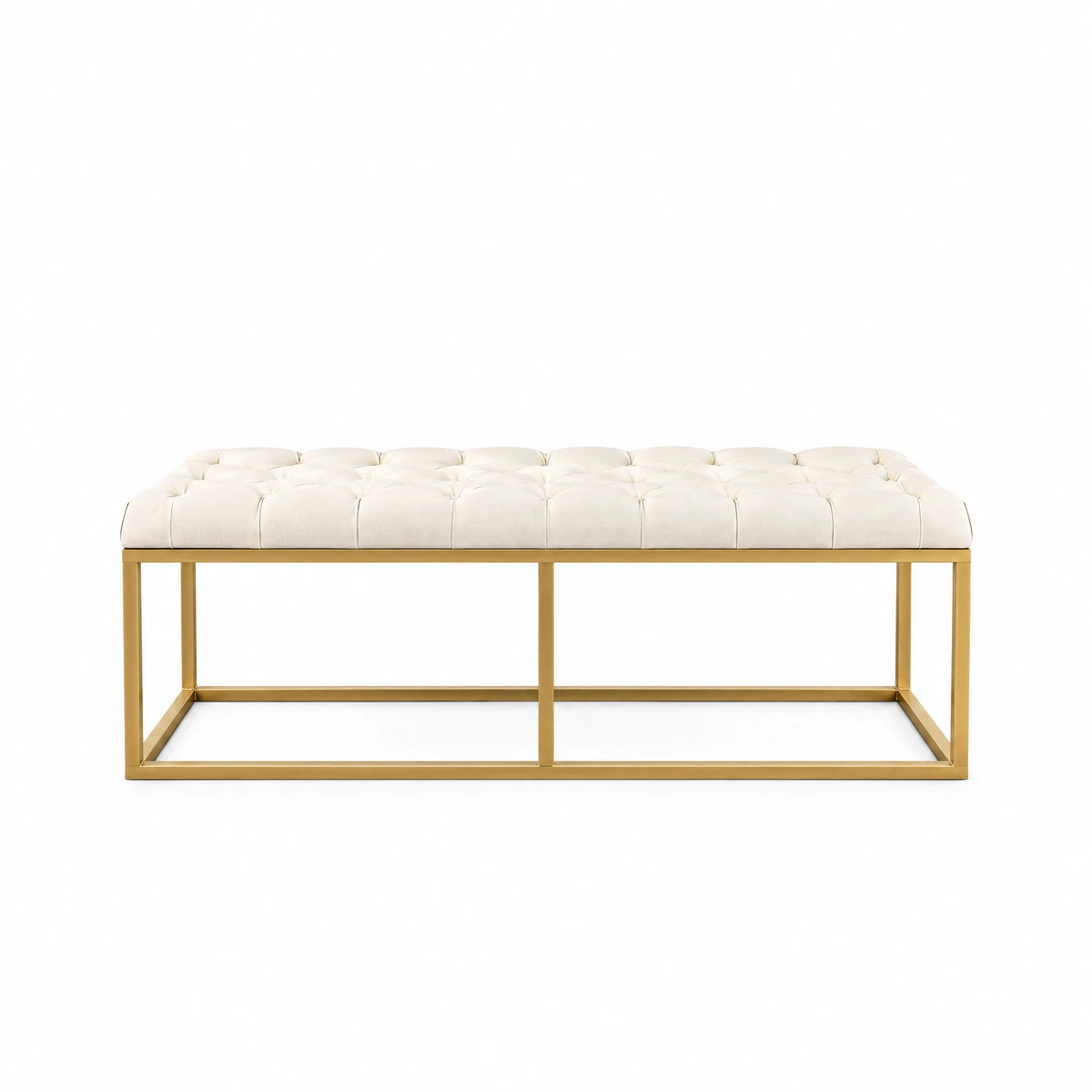 Banca Abotonada Beige