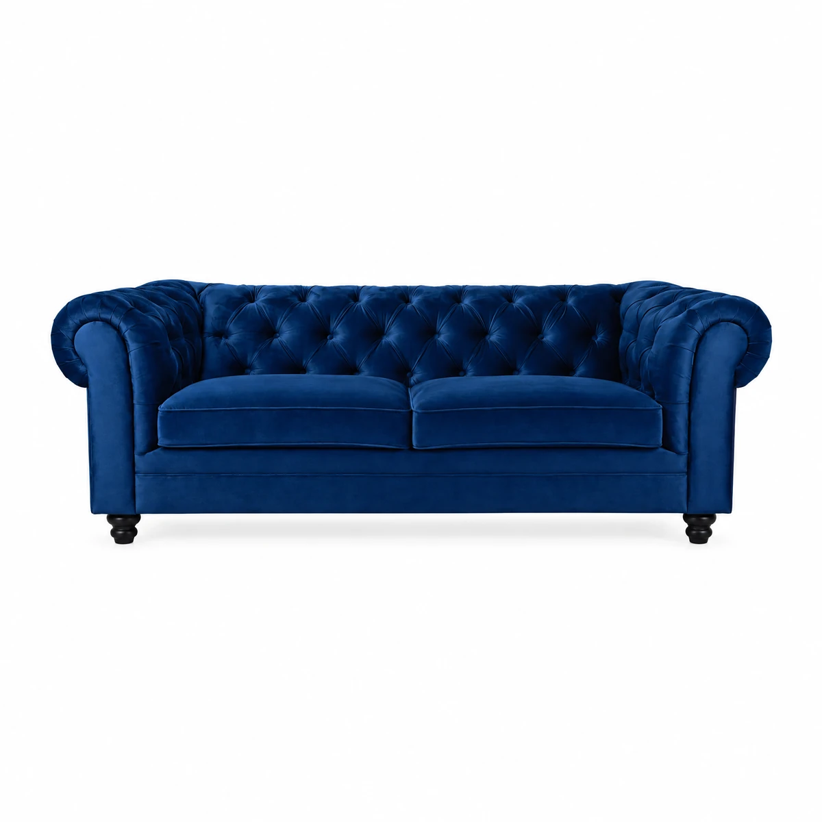 Sillón Doble Abotonado Navy